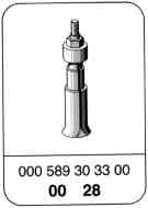 2805 - Disassembly and assembly of wheel hub                                    
	Front axle VL 0/1, 0/2, 0/3 Model 730.4                                         
	Transporter T1 Models 601, 602, 611