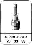 0360 - Bremssattelträger und Hinterachswellenflansch aus-, einbauen, Radlagerung
	einstellen - Diagonal-Pendelachse mit Anfahrmoment-Ausgleich - Radführung       
	Typ 126