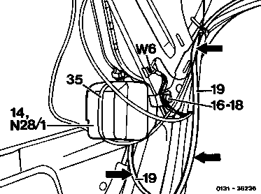 31.03 - Einbauanleitung Anhängevorrichtung                                      
	Elektrischer Teileumfang, Einbau, Schaltpläne, Teile-Bestell-Hinweis            
	Typ 124 Coupe und Cabriolet Linkslenker (außer USA)