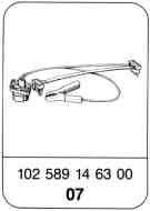 0121 - A. Elektrische Bauteile der KE-Einspritzanlage prüfen                    
	M 116.96, 117.96 KE