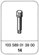 0100 - Auspuffanlage aus-, einbauen                                             
	Motor 102 KE