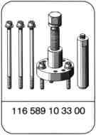 8000 - Steuergehäusedeckel aus- und einbauen                                    
	Motor 102 mit Einriementrieb - Typ 210, 310, 410, 510
