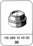 0360 - Bremssattelträger und Hinterachswellenflansch aus-, einbauen, Radlagerung
	einstellen - Diagonal-Pendelachse mit Anfahrmoment-Ausgleich - Radführung       
	Typ 126