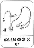 0100 - Leerlauf prüfen, einstellen                                              
	Motor 601, 602.91, 603.91
