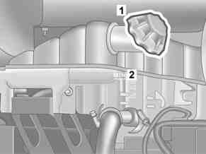 Engine cooling system - check fluid level, adjust to correct level. Inspect     
	anticorrosion/antifreeze protection, adjust to correct concentration