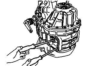 Install front section of transmission housing