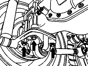 Tightening bolts and nuts. Observe official torque specifications! Chassis and  
	body