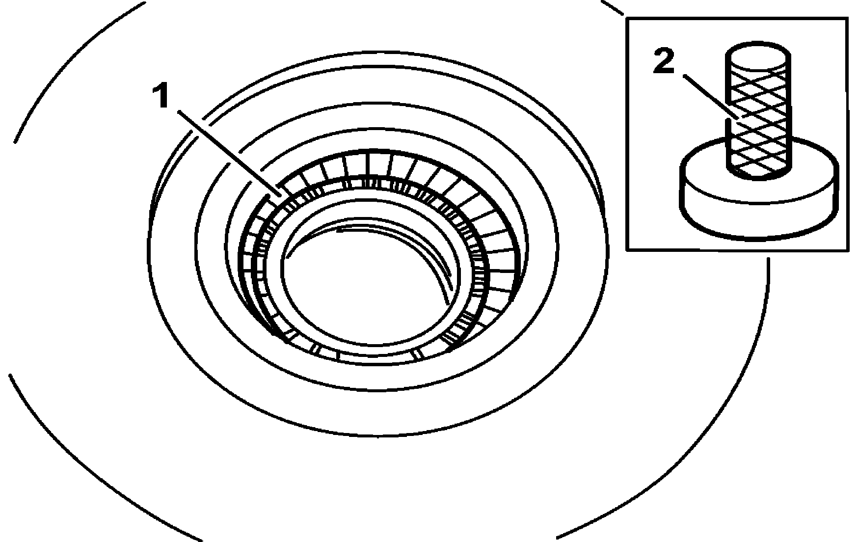 Installing radial sealing ring