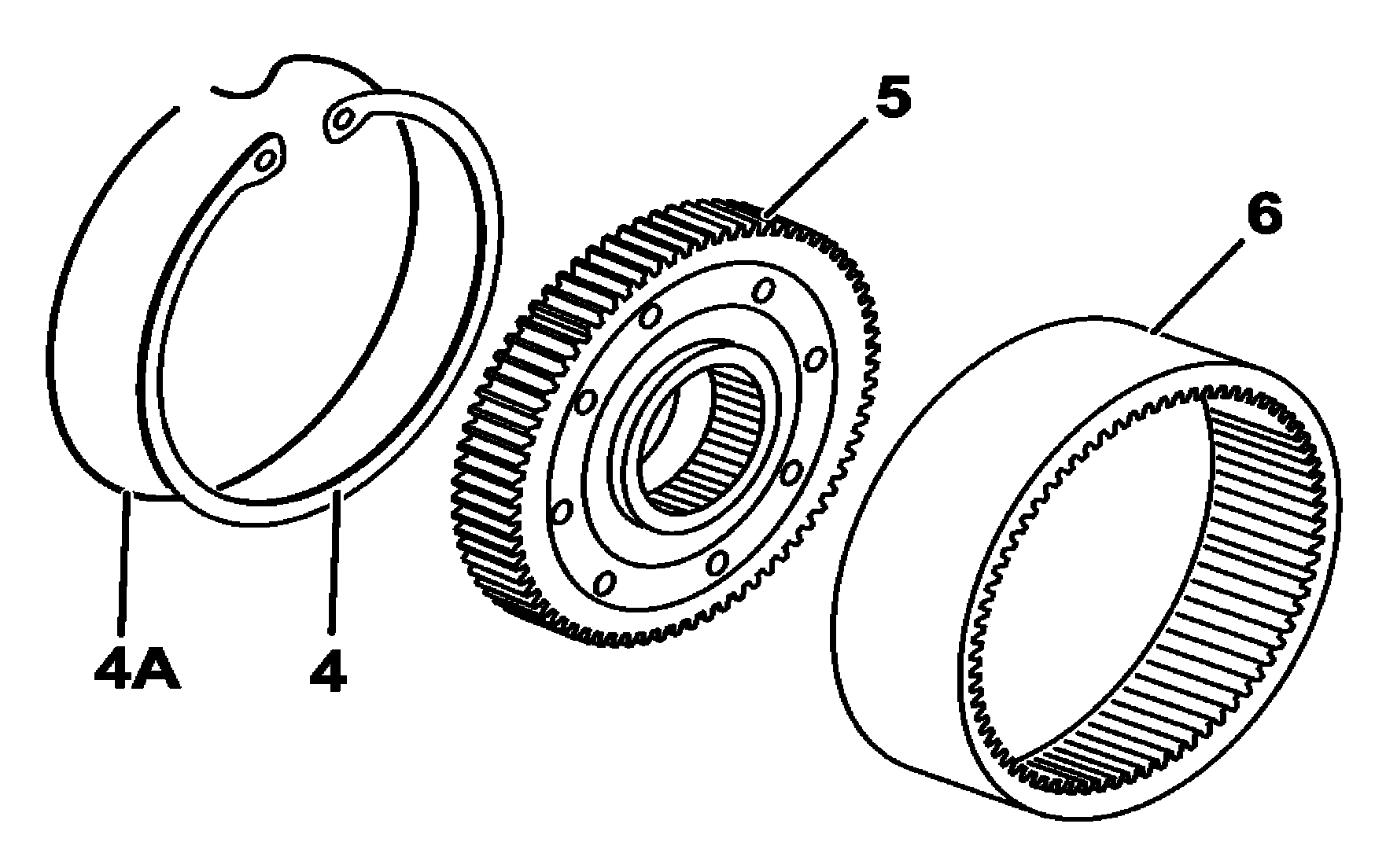 Install planetary outer gear