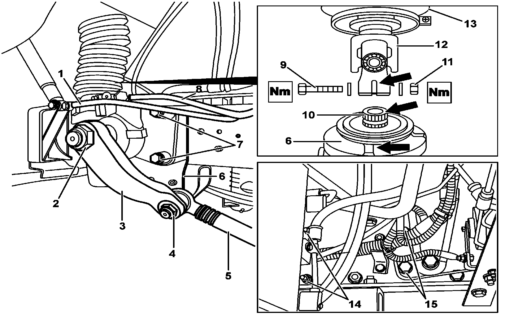 Remove/install steering gear