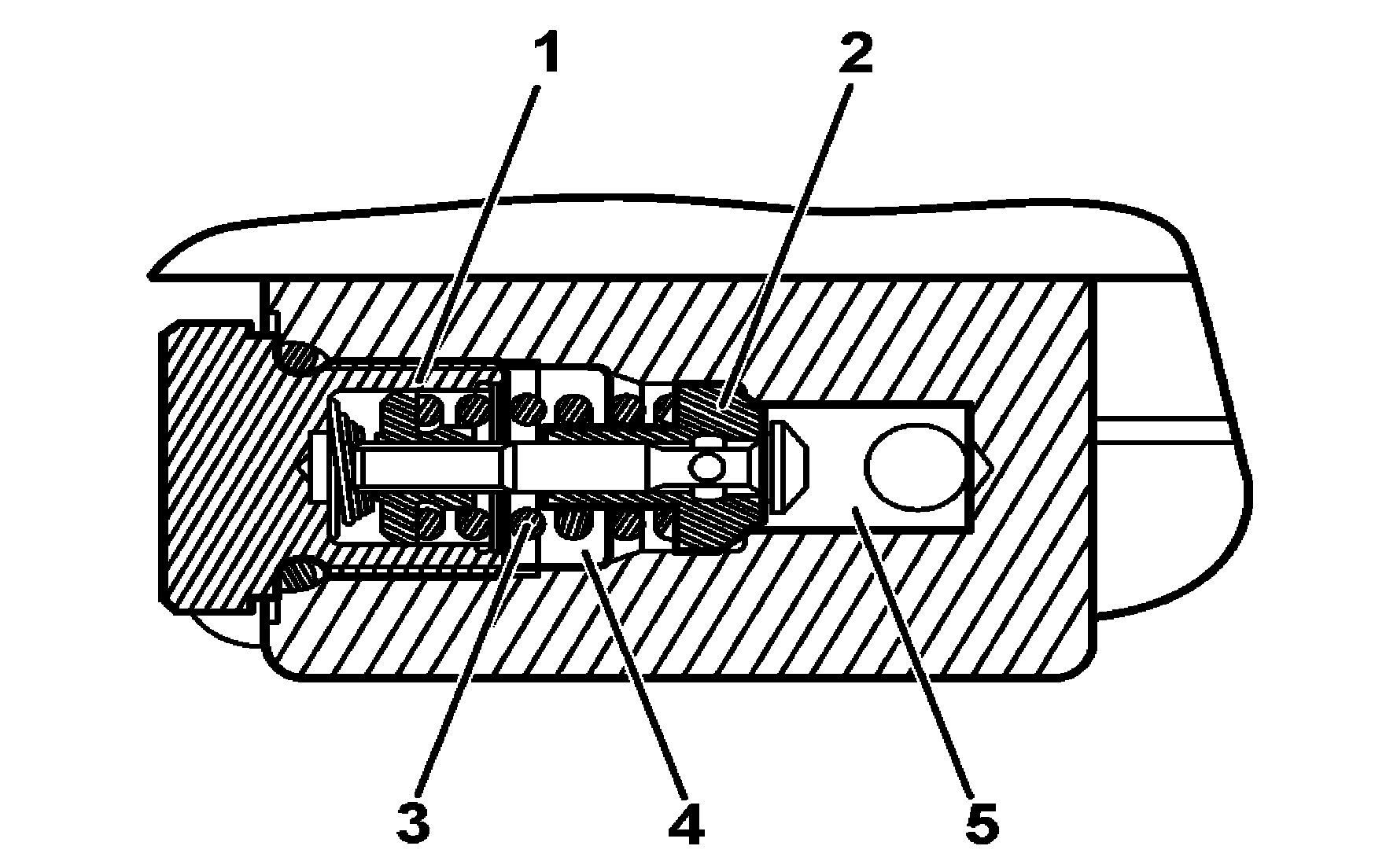 Pressure limiting valve, function