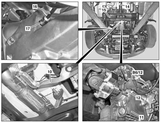 Remove/install engine with transmission