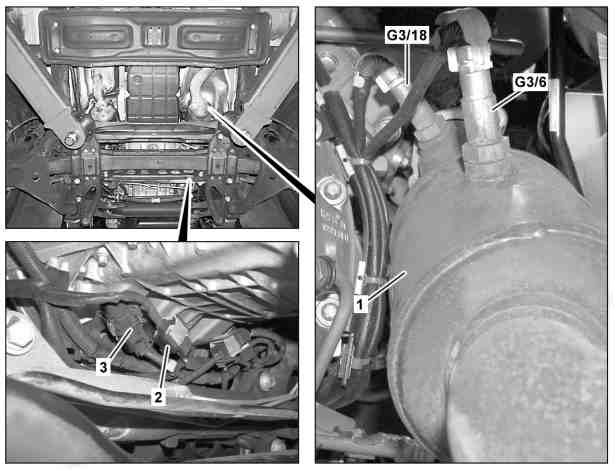 Remove/install heated O2 sensor