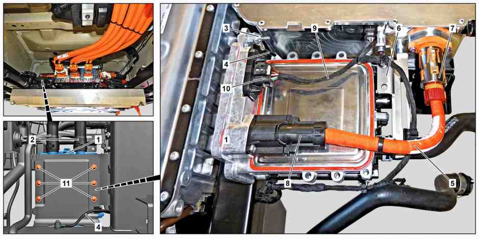 Smontare, montare il riscaldatore circuito secondario