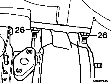 6020 - Turbolader aus- und einbauen                                             
	Motor 364 A, 364 LA - T2