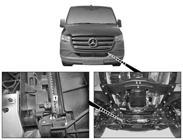 Drain/pour in coolant