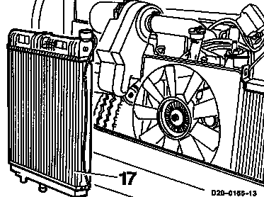 3865 - Kühler aus- und einbauen                                                 
	Motor 601.940/941, 602.940