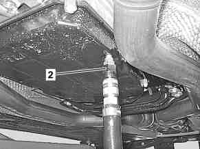 Fill automatic transmission with transmission oil
