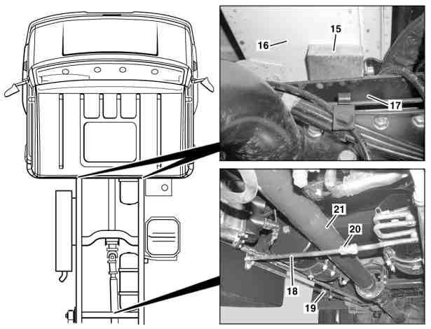 Remove/install transmission with torque converter