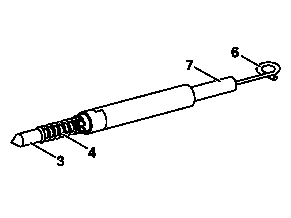 Removing and installing cutting crown of spot weld cutter