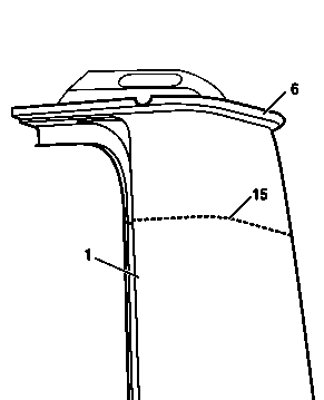 Preparing right outer corner pillar paneling for installation