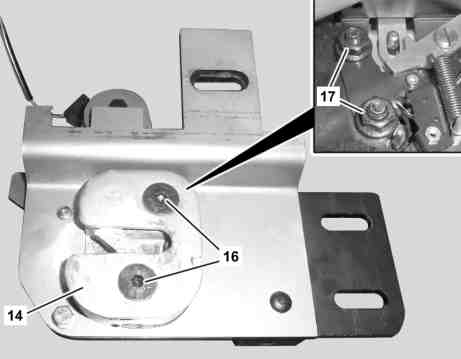 Smontare, montare il microinterruttore sulla serratura porta