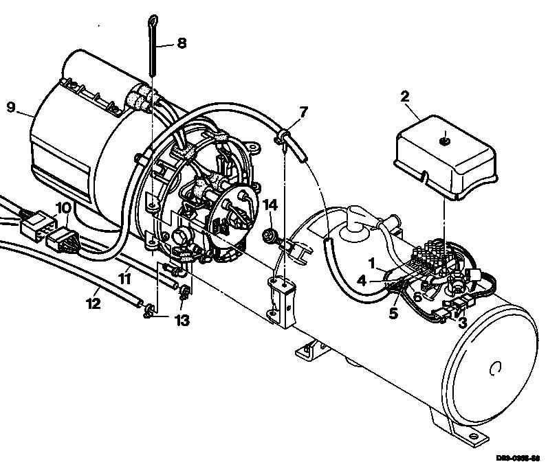 5542 - Removal and installation of the burner unit                              
	T1, models 601, 602 with auxiliary heater DBW 2010                              
	T2, models 668, 669, 670 with auxiliary heater DBW 2012