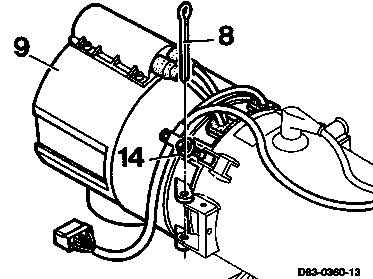 5542 - Removal and installation of the burner unit                              
	T1, models 601, 602 with auxiliary heater DBW 2010                              
	T2, models 668, 669, 670 with auxiliary heater DBW 2012