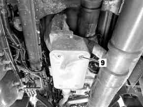 Drain/fill in coolant