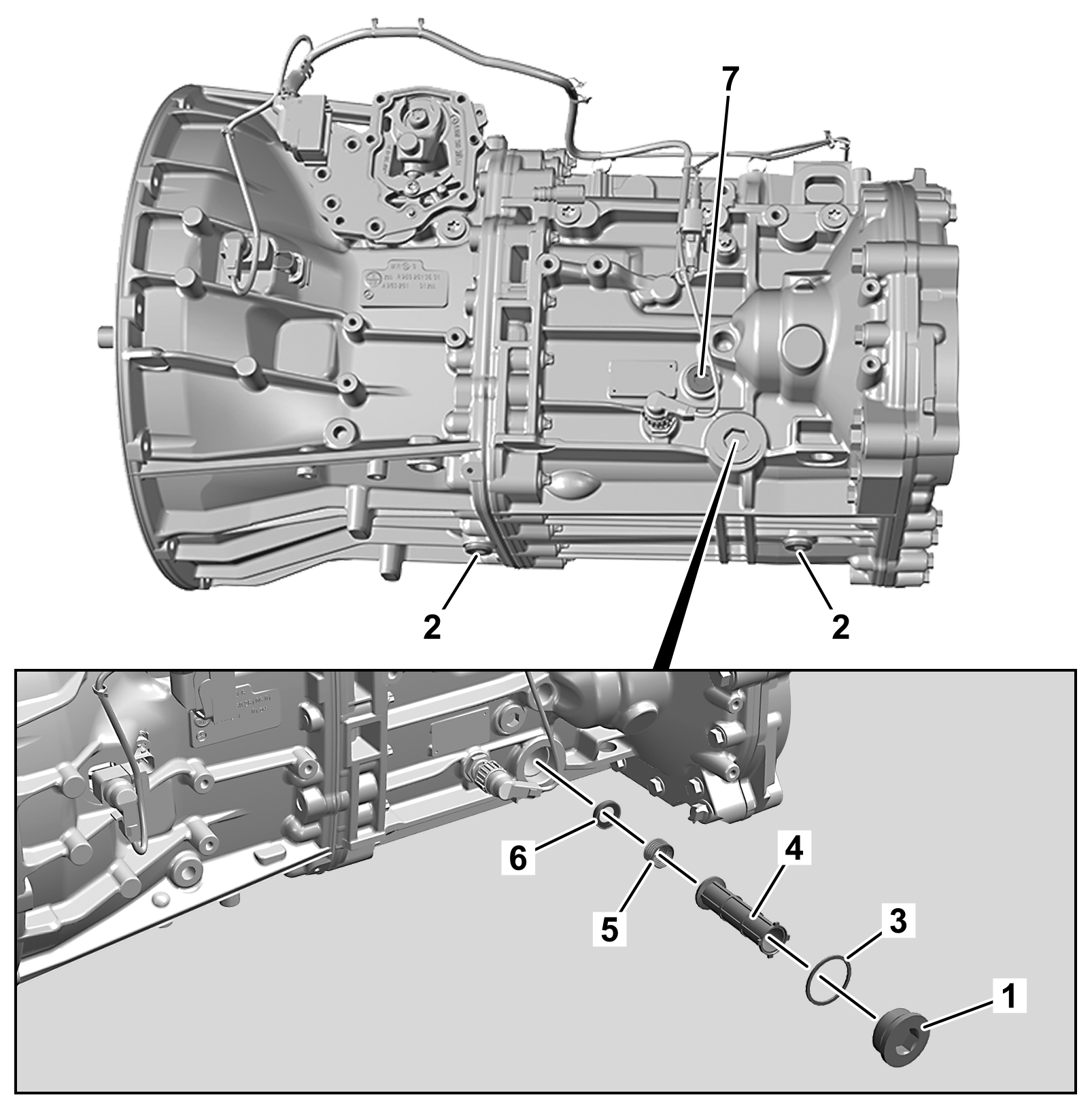 Manual transmission - oil change