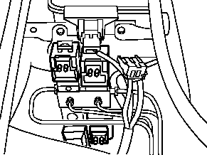 Disposal of lateral acceleration switches for hydropneumatic suspension         
	containing mercury
