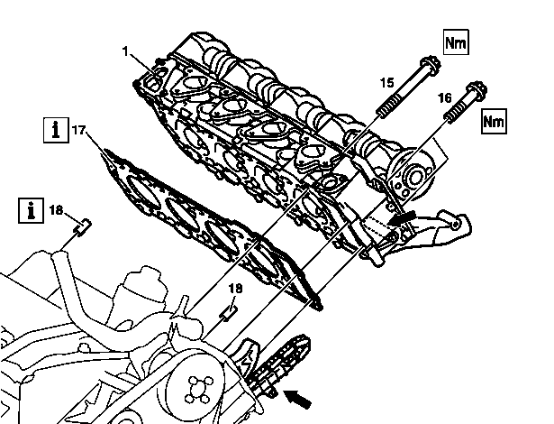 Remove/install cylinder head