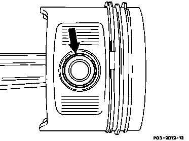 0316 - Kolben aus-, einbauen                                                    
	Motor 102 KE Einriementrieb