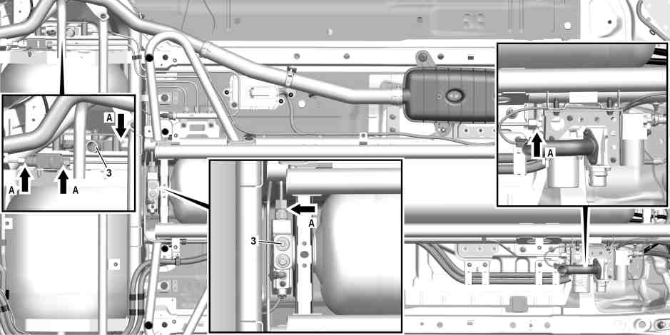 Controllare le tubazioni, i raccordi e le valvole a conduzione di gas