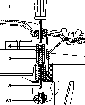 Controllo e modifica della registrazione del minimo, del livello di emissioni   
	nocive nei gas di scarico/regolazione lambda (KE)