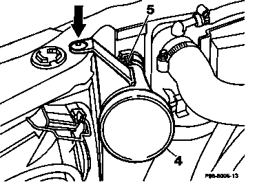 0060 - Ansauglufthutze aus-, einbauen                                           
	Motor 104.98 KE