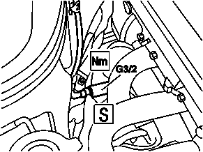 Remove/install an oxygen sensor