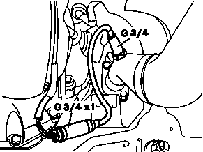 Lambda-Sonde aus-, einbauen