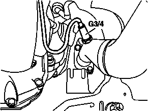 Smontare, montare la sonda lambda