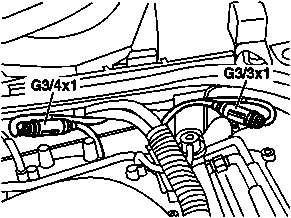 Smontare, montare la sonda lambda