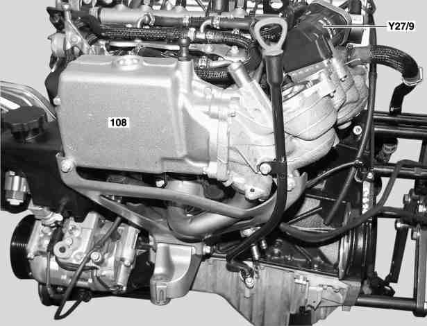 Radiatore ricircolo gas di scarico - descrizione dei componenti