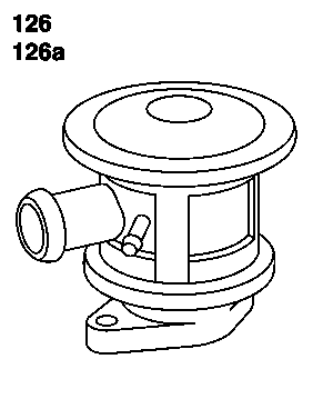 Air shutoff valve, location/task/function