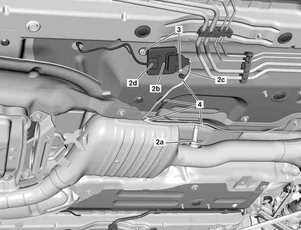 Remove/install NOx sensor with controller unit