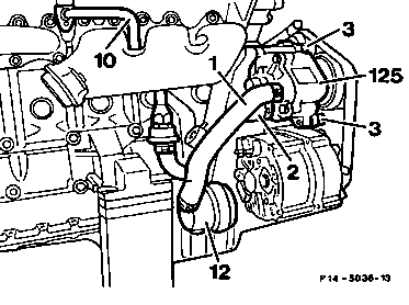 7251 - Luftpumpe aus-, einbauen                                                 
	Motor 104.98 KE