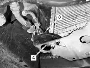 Drain/pour in coolant