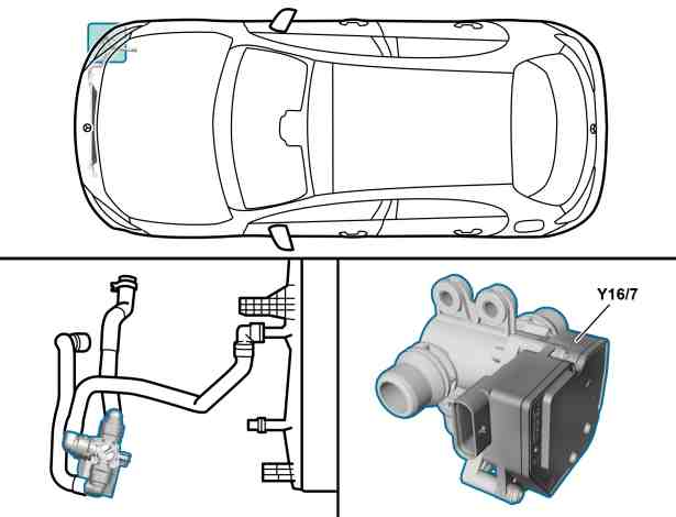 Vanne d'inversion circuit basse température - Informations détaillées