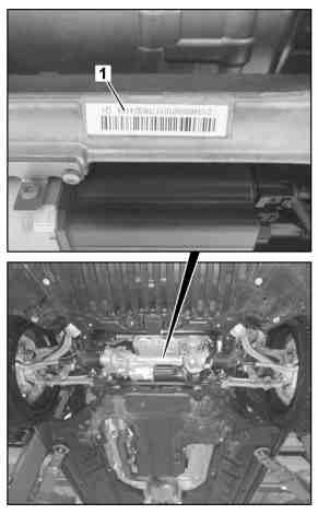 Elektrikli servo direksiyonun yenilenmesi (kod kelimesi: 1711P46C98)