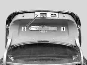 Remove/install trunk lid paneling