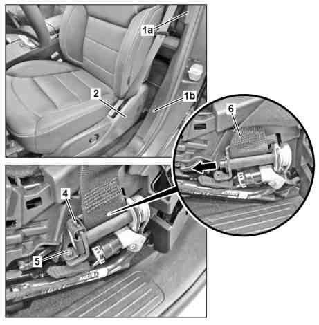 Remove/install paneling on B-pillar
