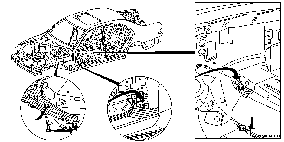 Preserving hollow cavities following repair